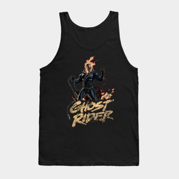 Ghost Rider Tank Top by k4k7uz